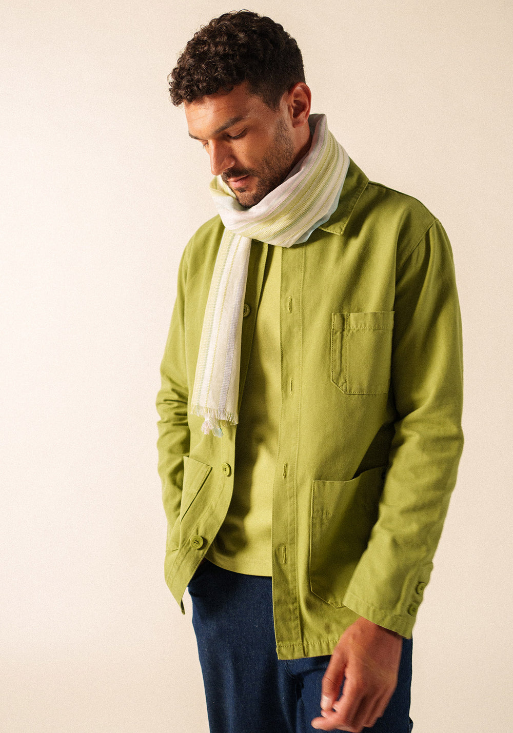 Bufanda de rayas multicolor (ACCALMIE)