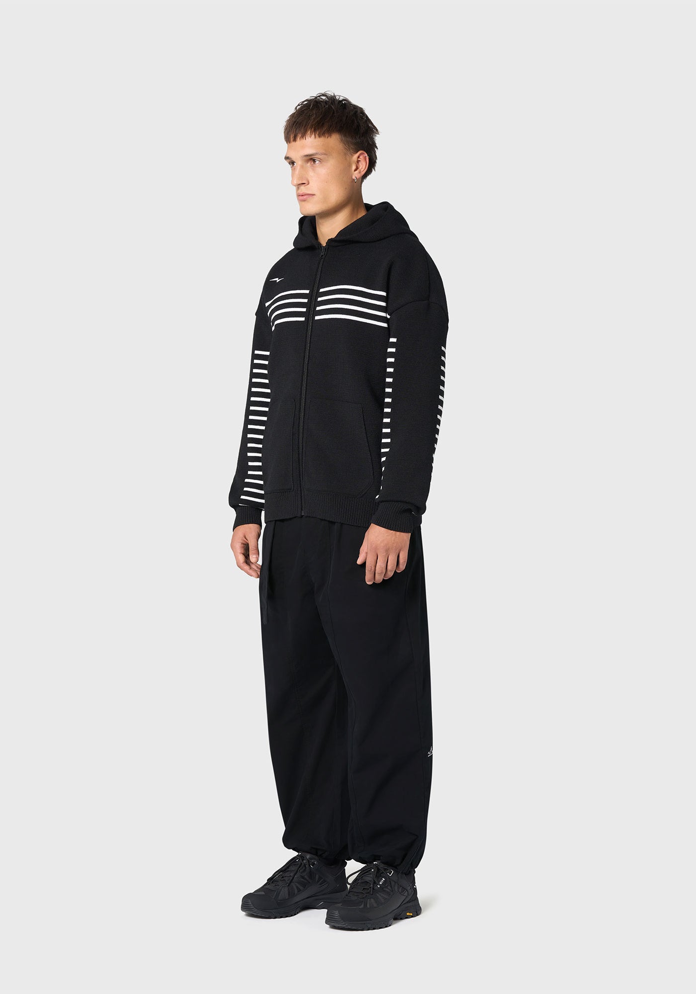 Sudadera con capucha Kobourg - SAINT JAMES x AVNIER (NOIR)