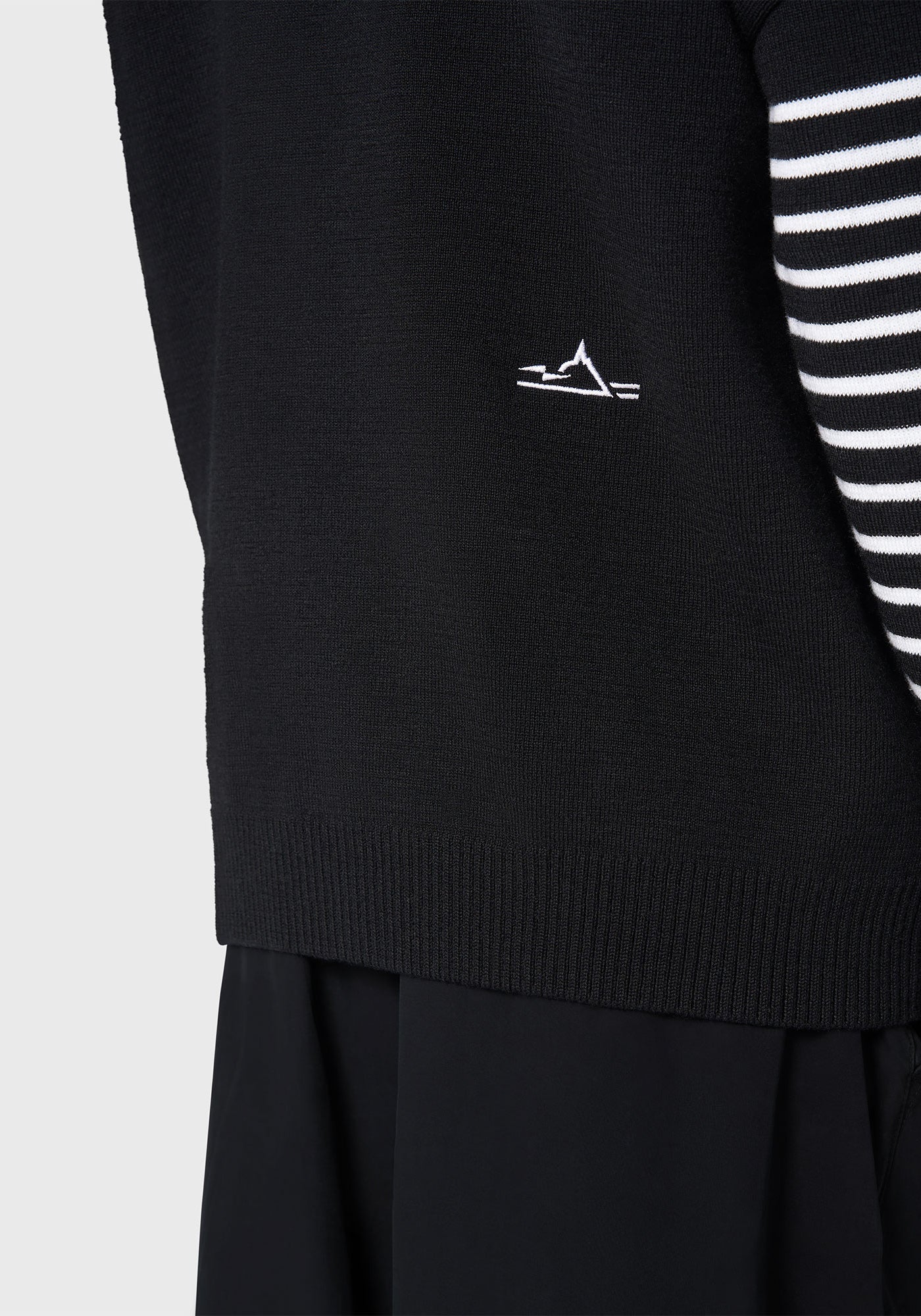 Sudadera con capucha Kobourg - SAINT JAMES x AVNIER (NOIR)