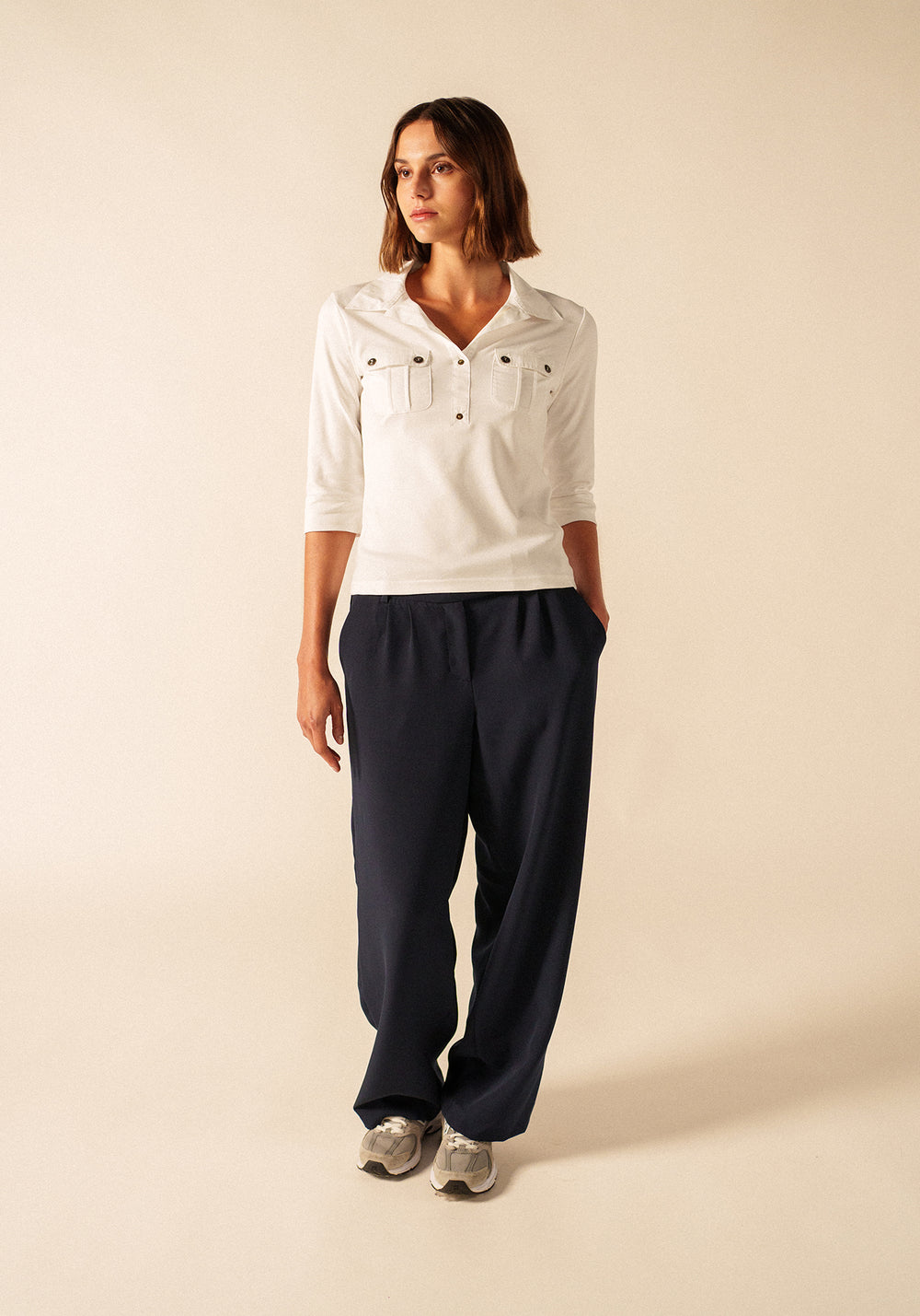 Polo Oléron (BLANCO)