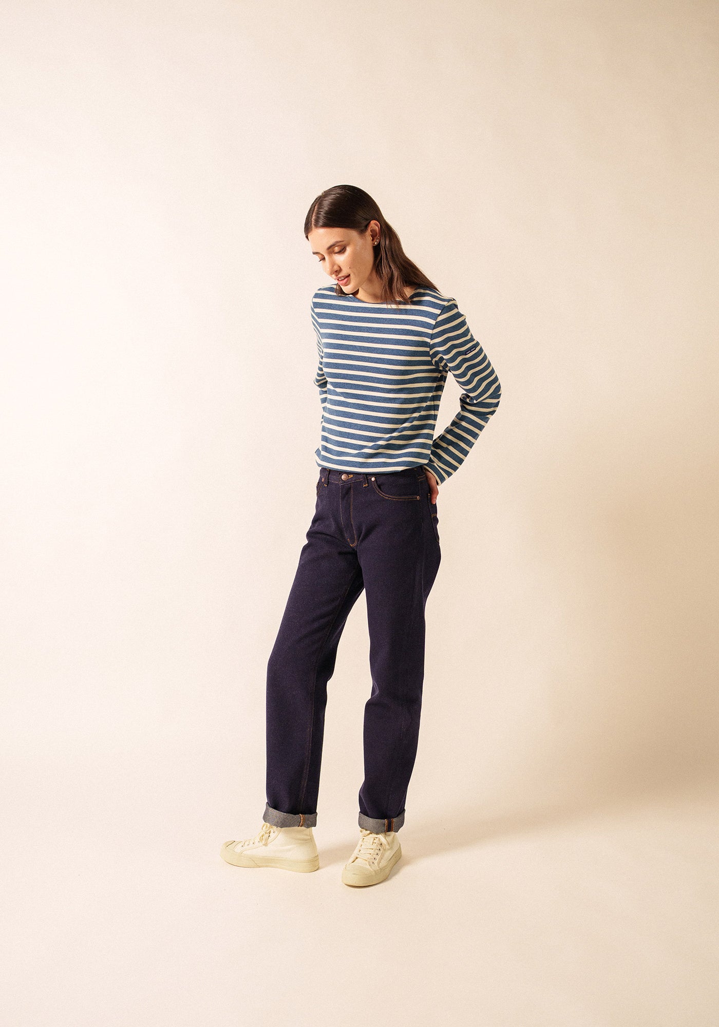 Camisa Méridien Breton (JEAN/CHANVRE)