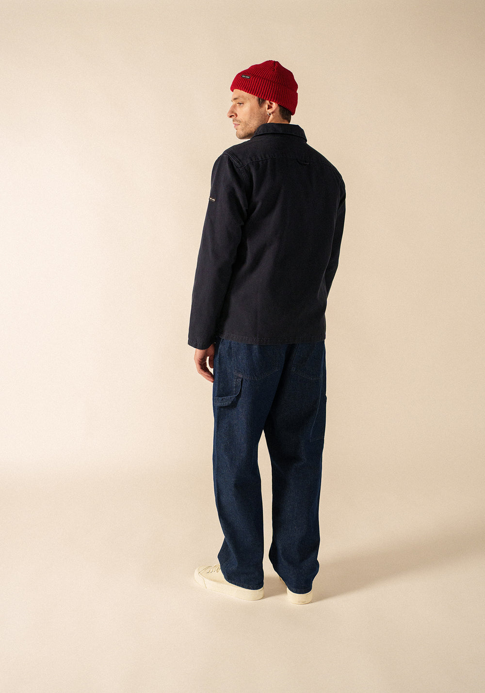 Cazadora Zephyr con cremallera, de lona de algodón (MARINE)