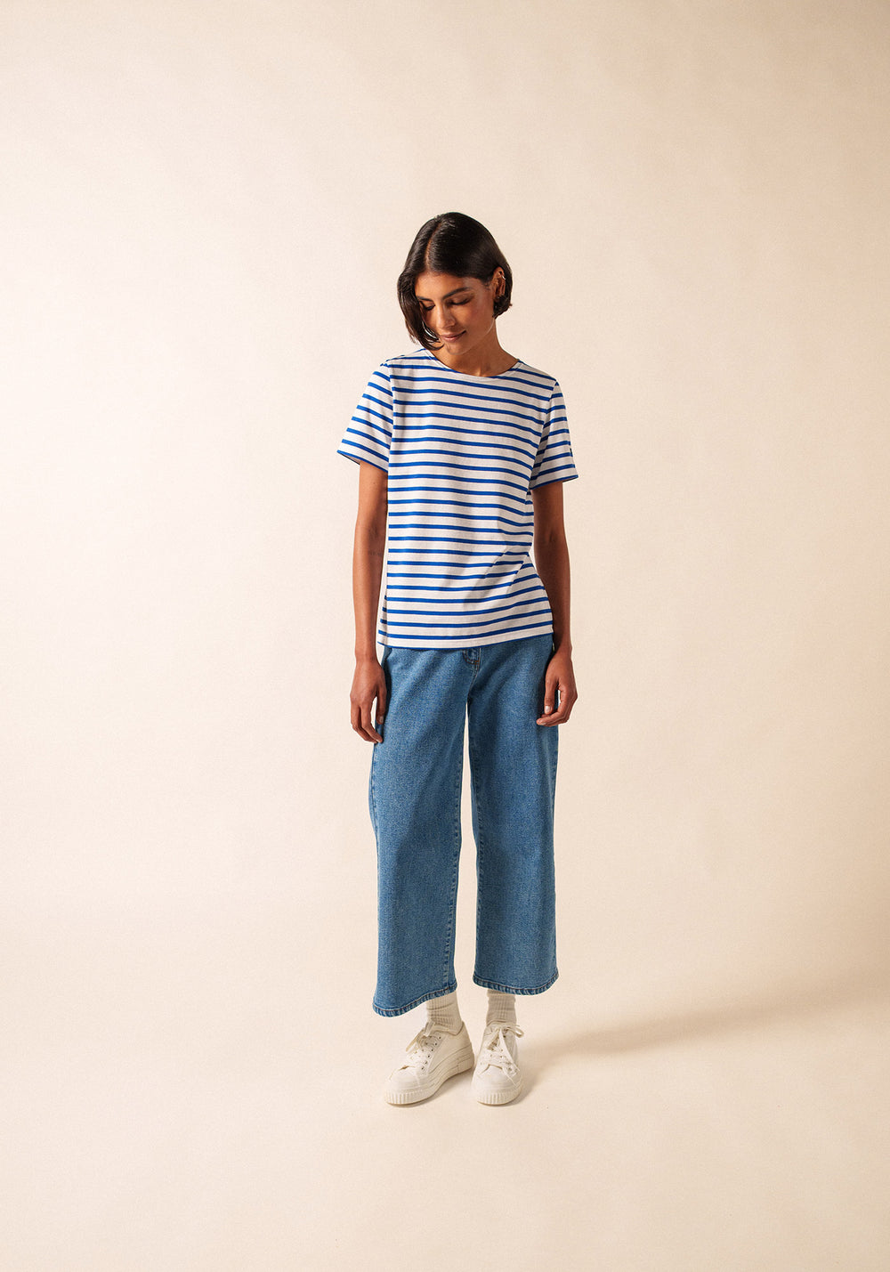 Camisa bretona Etrille (NEIGE/GITANE)