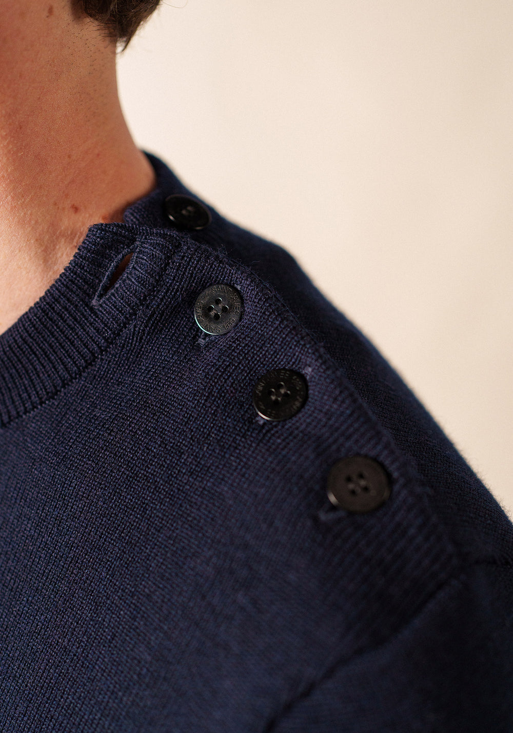 Jersey marinero Binic (MARINE/ECRU)