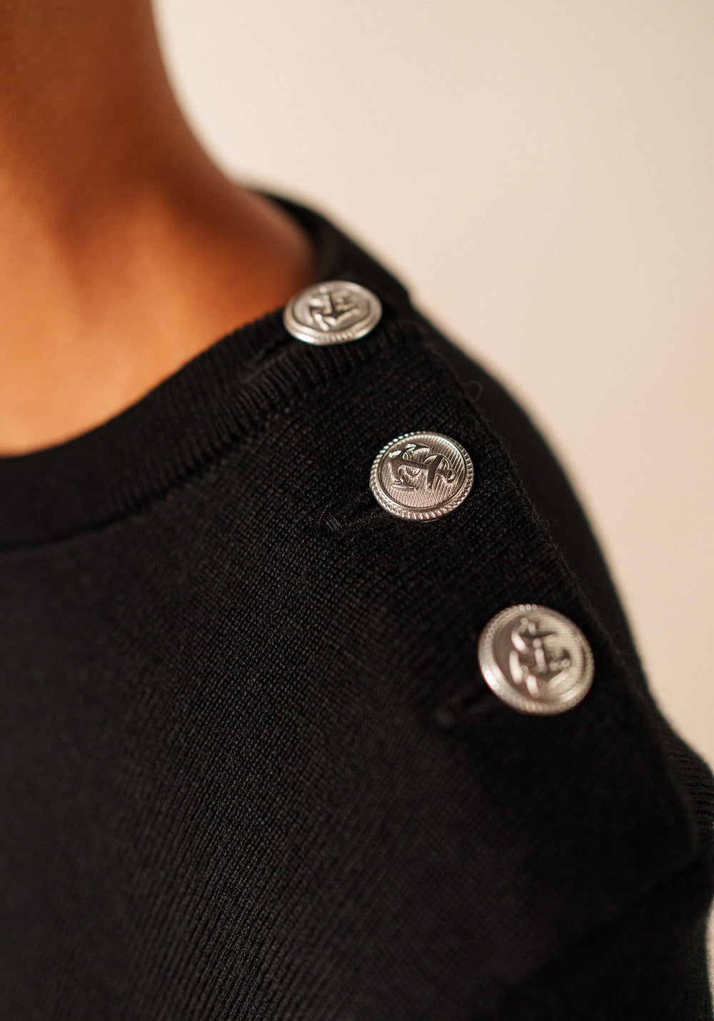 Jersey marinero Marée (NOIR)