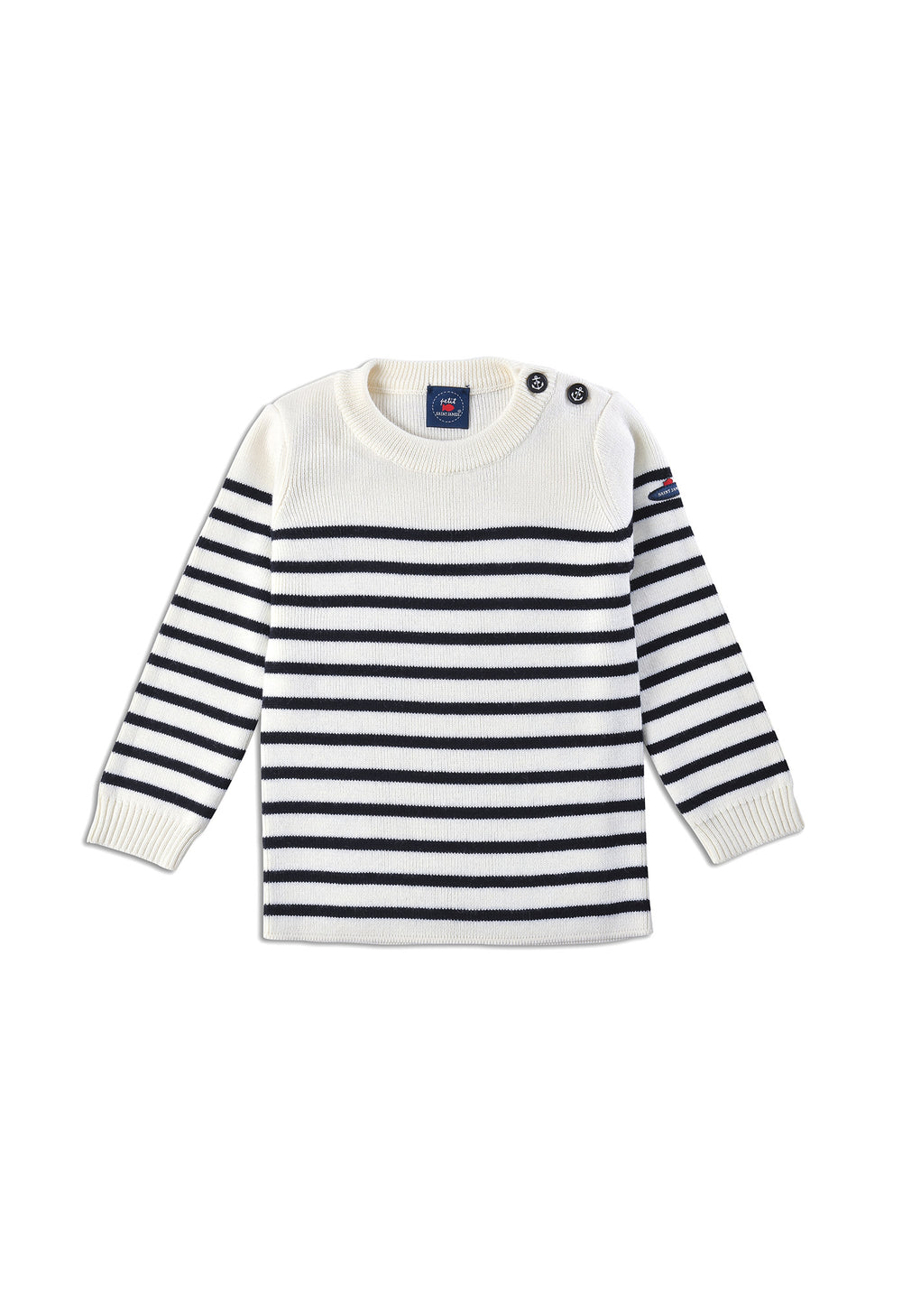 Jersey a rayas Moussaillon (ECUME/NAVY)