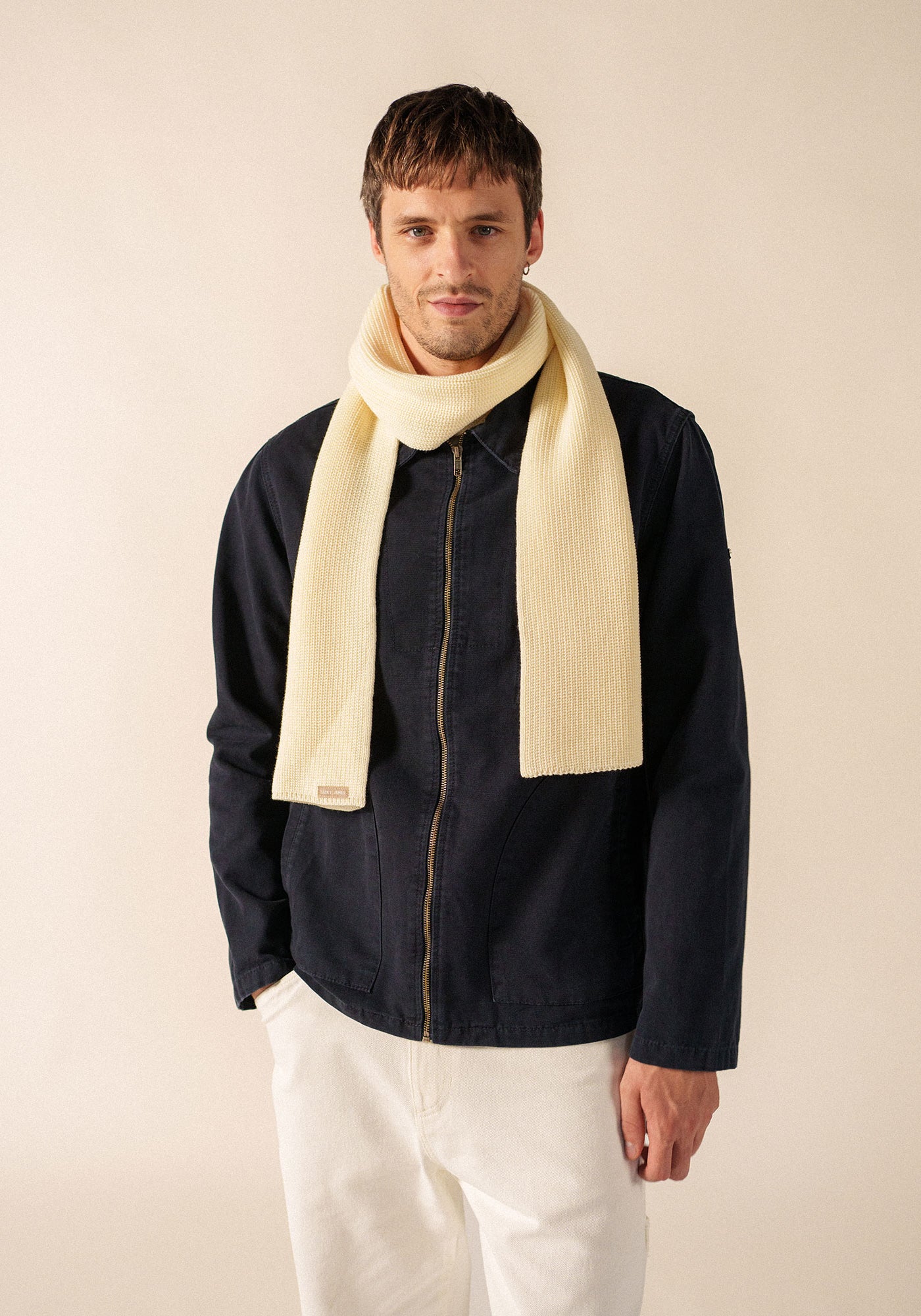 Bufanda canoa - en punto del revés (ECUME)