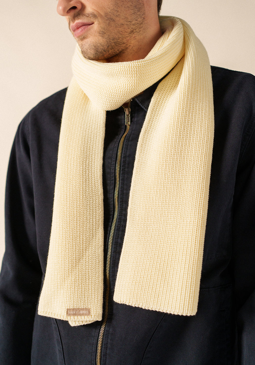 Bufanda canoa - en punto del revés (ECUME)