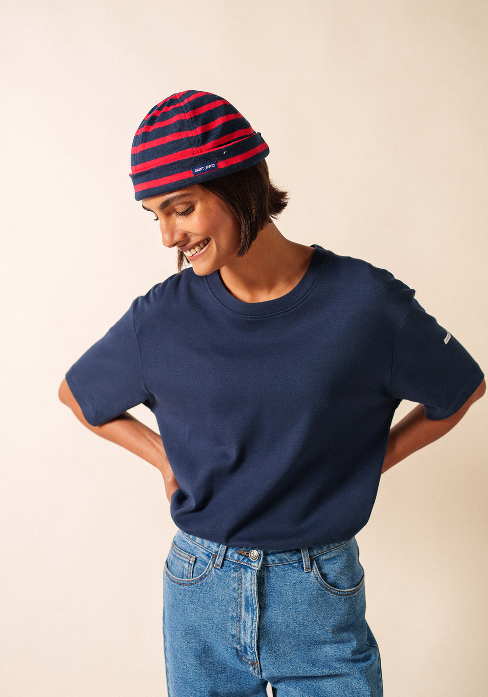 Gorra Miki Mériden (MARINE/TULIPE)