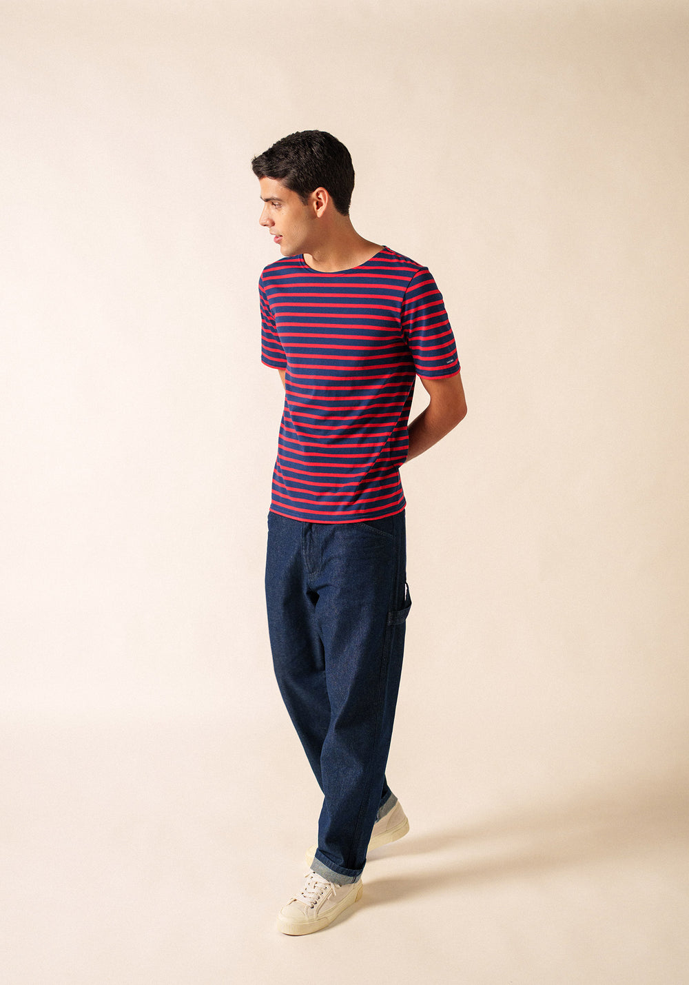 Camisa bretona levantina (MARINA/TULIPÁN)