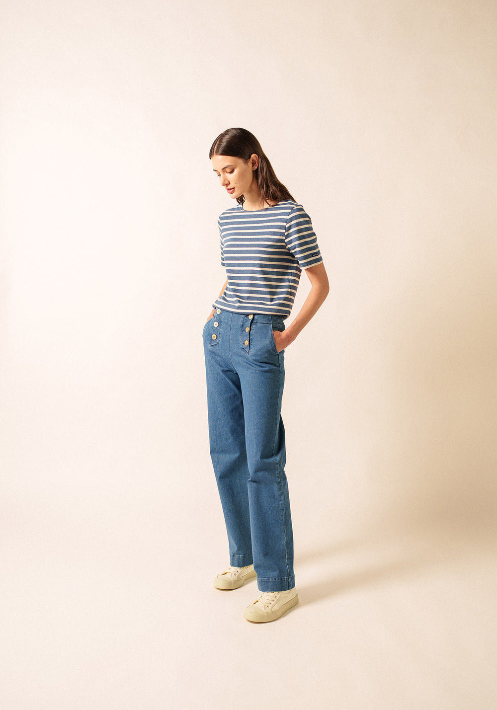 Camisa bretona levantina (JEAN/CHANVRE)