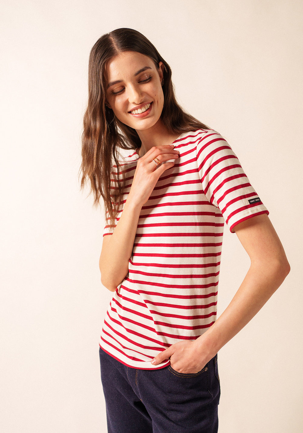 Camisa bretona levantina (ECRU/PERSAN)