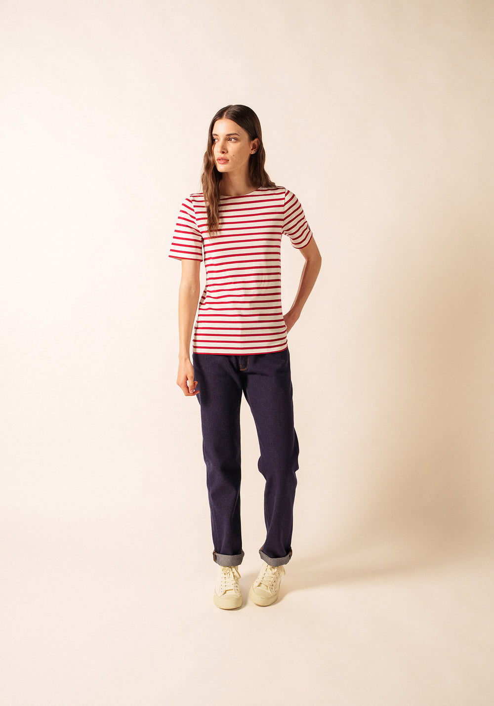 Camisa bretona levantina (ECRU/PERSAN)