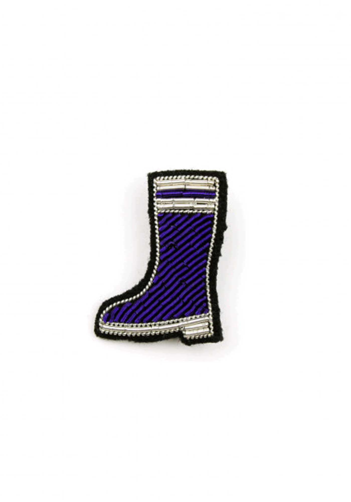Broche Boot x Macon & Lesquoy (BLEU/BLANC)