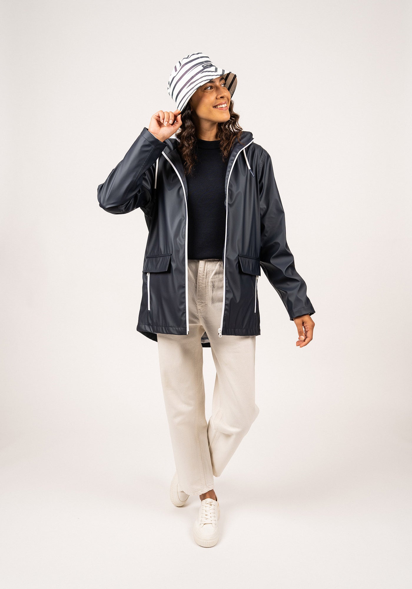 Sombrero de lluvia (RAYE ECUME/MARINE)