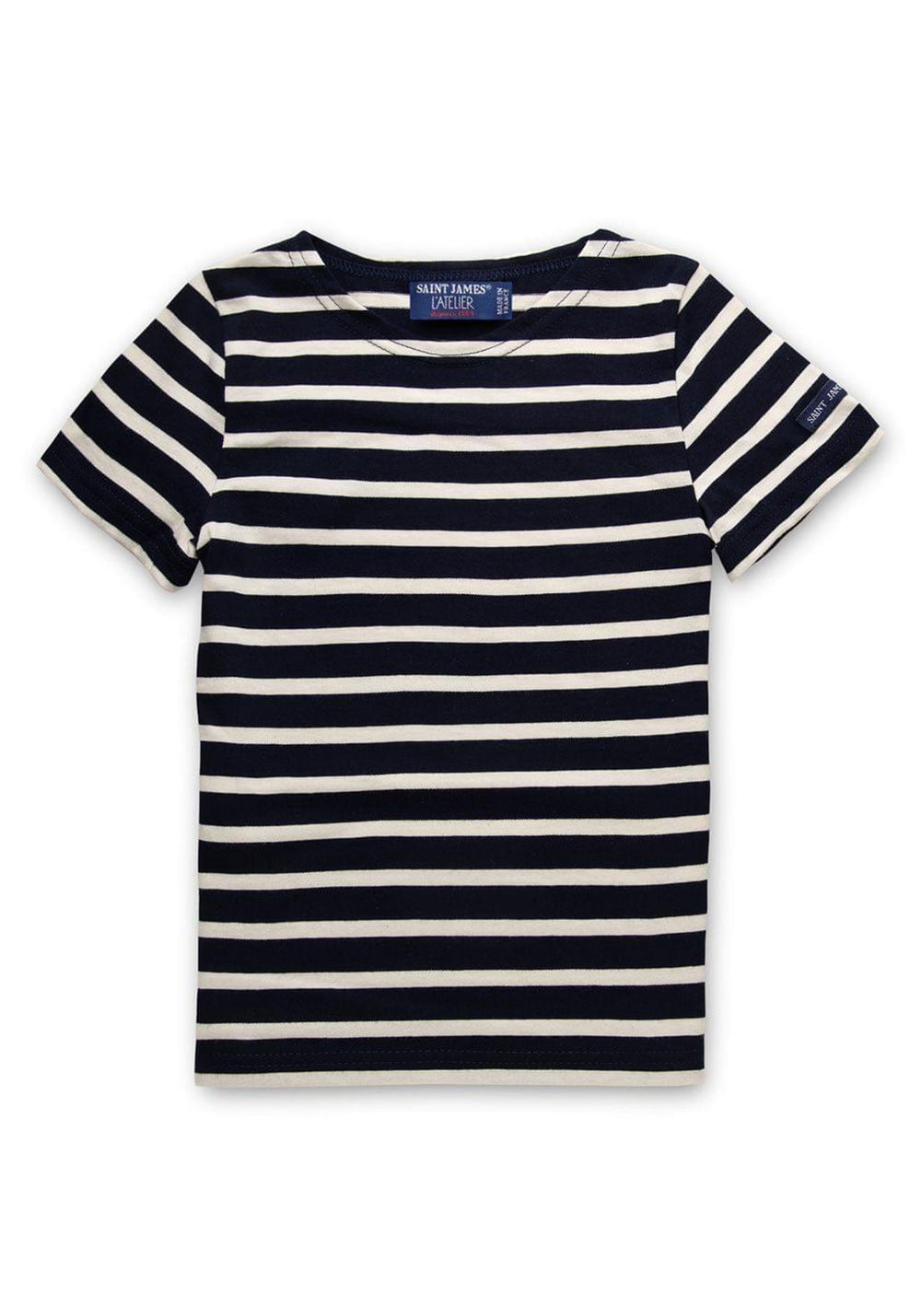 Camisa bretona Levant para niño (MARINA/ECRU)