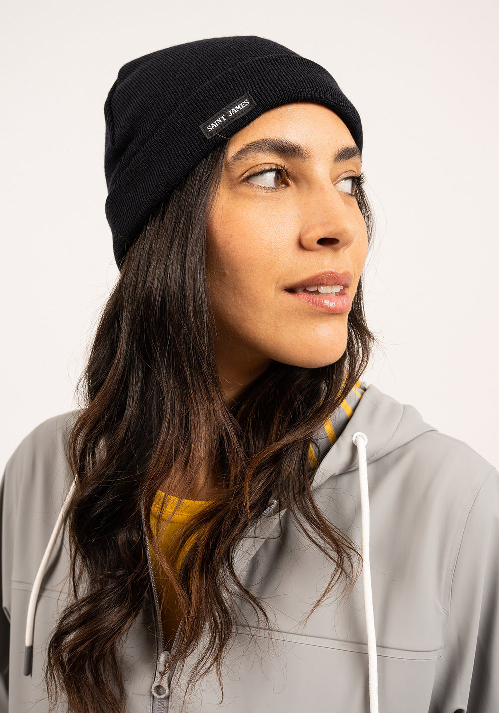 Gorro Gemini - de lana, forrado de algodón (NAVY)