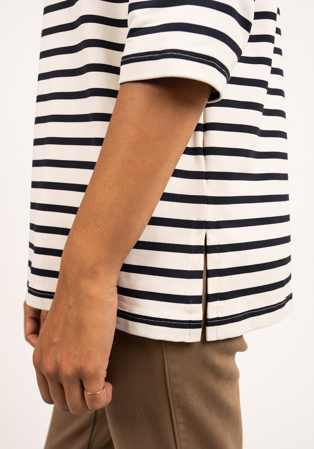 Camisa Phare Breton (NEIGE/NAVY)