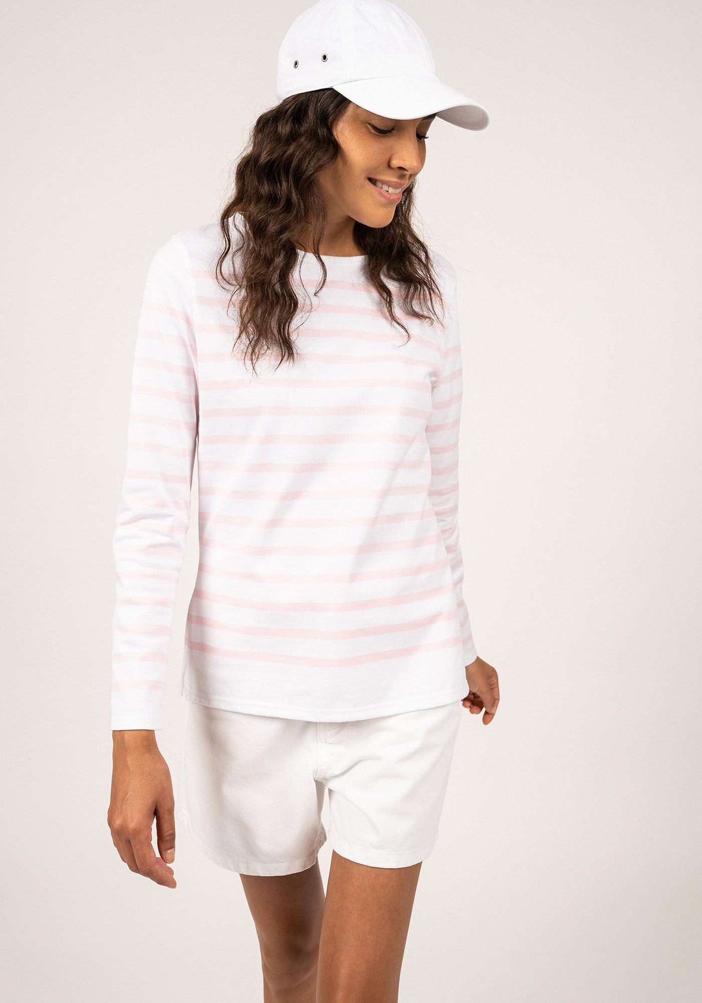 Gorra clásica - en lona de algodón (BLANC)